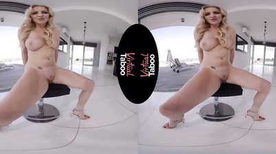 Vacation Vibes With Gorgeous Busty Blonde Georgie Lyall - POV VR solo