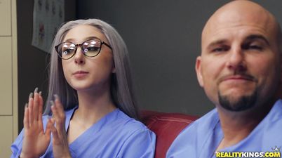 Big Naturals Reality Scene: Registered Nurse Naturals - starring Skylar Vox