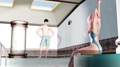 Cartoon bondage porn video with teen girl