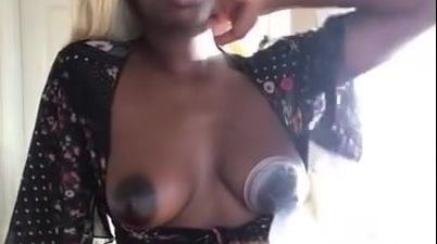 Hot YouTuber Yomairie - Full milk tits hand expressing