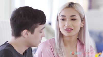Naughty Blonde StepSister Avery Black Catches Her Stepson Sniffing Her Panties While Jerking Off 1 - Avery Black
