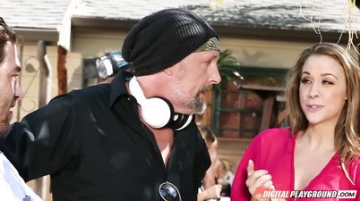 Chanel Preston gets her wet pussy licked before fucking