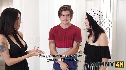 Mommy’s Got An Appetite for young BWC - brunette Milf in reality hardcore