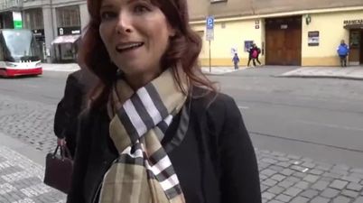 Shameless older lady mom gets Hard Anal Fucked by Stranger on Vacation - POV with cumshot