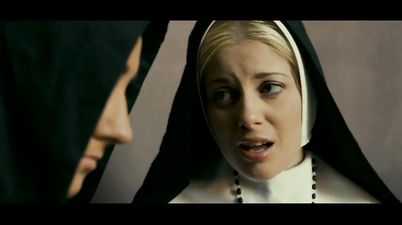 Confessions of a Sinful Nun - naturally bust babe screwed outdoors in retro movie Confessions of a Sinful Nun - naturally bust babe screwed outdoors in retro movie