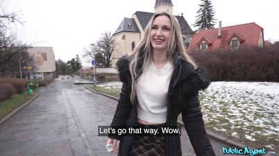 Abandoned Blonde German Wife has Quickie after her Yoga Workout Class - Martin Gun