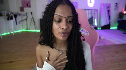 Black Indian Teen Camgirl - Amateur solo
