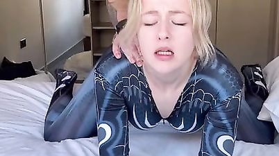 Poppynzach Spiderman Suit Onlyfans Sextape(2K) - Cumshot