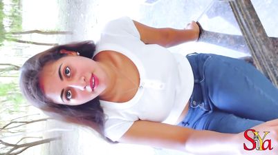 Indian Beautiful Busty Brunette Girl in POV homemade video