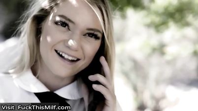 Overly Religious Mischievous 18yo Teen Chloe Foster Offers Her Virgin Ass To Neighbor Stranger - Chloe foster