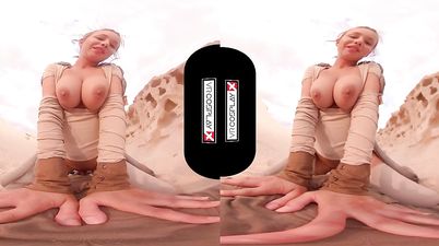 Taylor Sands(4K) POV VR hardcore outdoors - Taylor sands