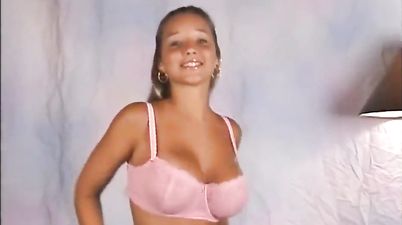 Christina - Vintage Retro Collection with all natural 18yo blonde
