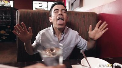 A Blinding Date 02: Jordi El Nino Polla on a date with divine Angela White in Italian Restaurant