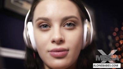 Busty Brunette Lana Rhoades Watching Porn With StepBrother - amateur hardcore