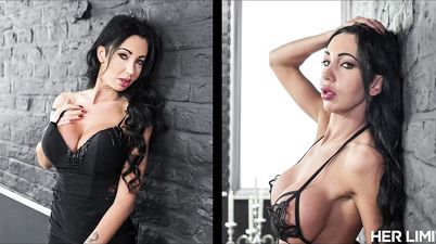 Love It Deep in the Ass Part 2: Luca Ferrero Ass Drilling Hot Brunette in Fishnets and High Heels Laura Fiorentino