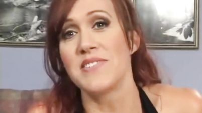 Redhead MILF BAILEY ODARE FIRST Hardcore SCENE - Cumshot