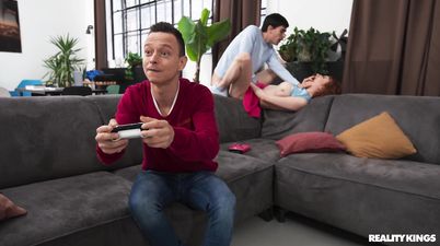 Crazy Monster Cock In The Common Room Episode 2 - Jordi El Nino Polla and Petite Redhead