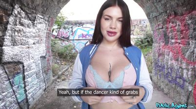 Public Agent Presents: You Could Be A Dancer - Hot Brunette Apra Shay