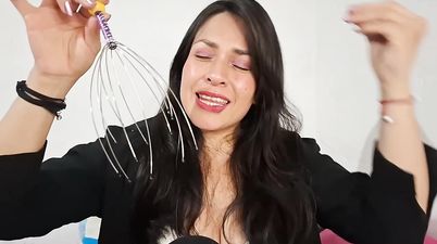 ASMR Masaje Craneal para SENTIR COSQUILLAS - Big ass