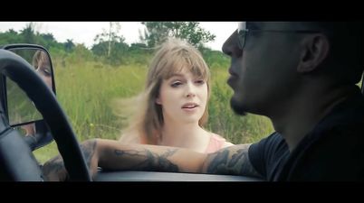 Dolly Little brutally fucked and deepthroated in a strangers car