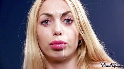 Blonde whore Isabella Clark Daves Day Off - cum on face