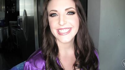 Naturally busty Angela white - backstage Interracial hardcore