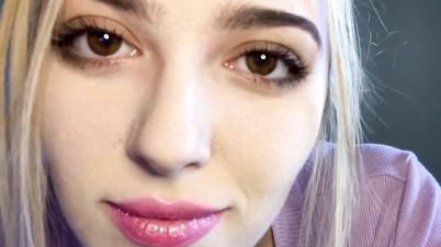 POV JOI with young very busty cutie - solo