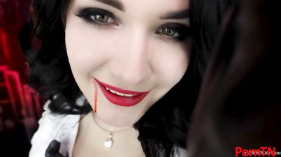 Kitty Klaw ASMR - Lady Dimitrescu Part 2 - Big tits