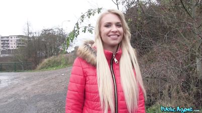 PublicAgent picks up Alexis Bardot on a walk