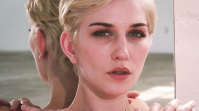 Gorgeous young blonde with big naturals - Skye Blue - Wild Steps solo