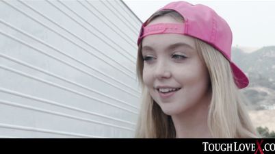 Young blonde Lot lizard Nikole Nash meets Karl Tough love - Charles dera