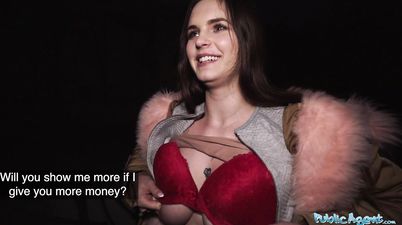 Public Agent Busty Perfect Body Sexy Student With Big Natural Boobs Fuck Outdoor Fucking - Brunette