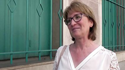 53 yo professor Isabelle goes wild tonight