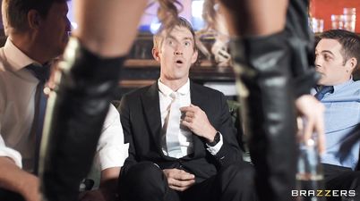 Tori Cummings moans with delight while getting her shaved pussy drilled