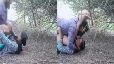 Indian village Randi Bhabhi fucked outdoors