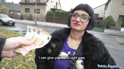 Public Agent Sexy Slut Candy Scott Has Her Tight Pussy Filled By A Big Cock - Big tits